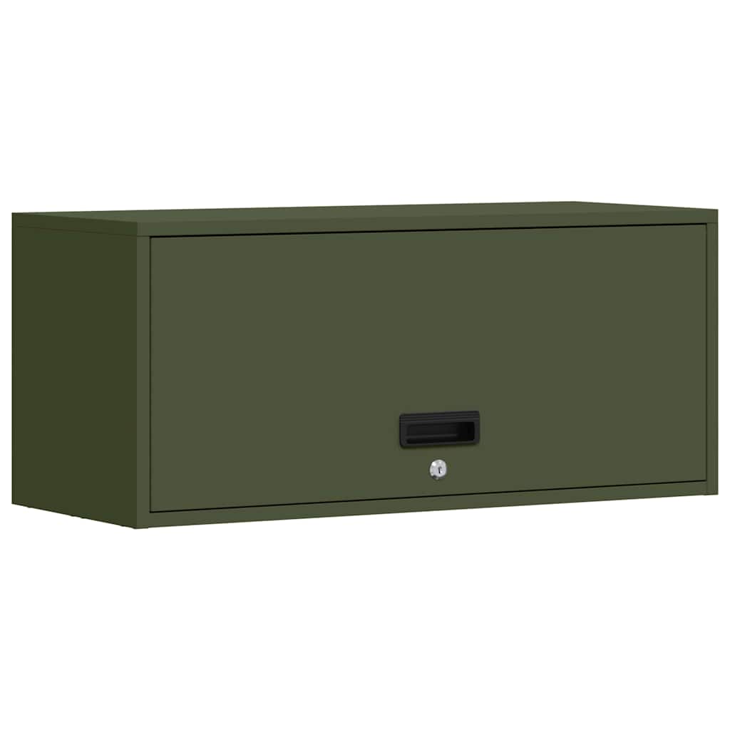 Ντουλάπι τοίχου για γκαράζ Λαδί 80 x 33 x 35 εκ