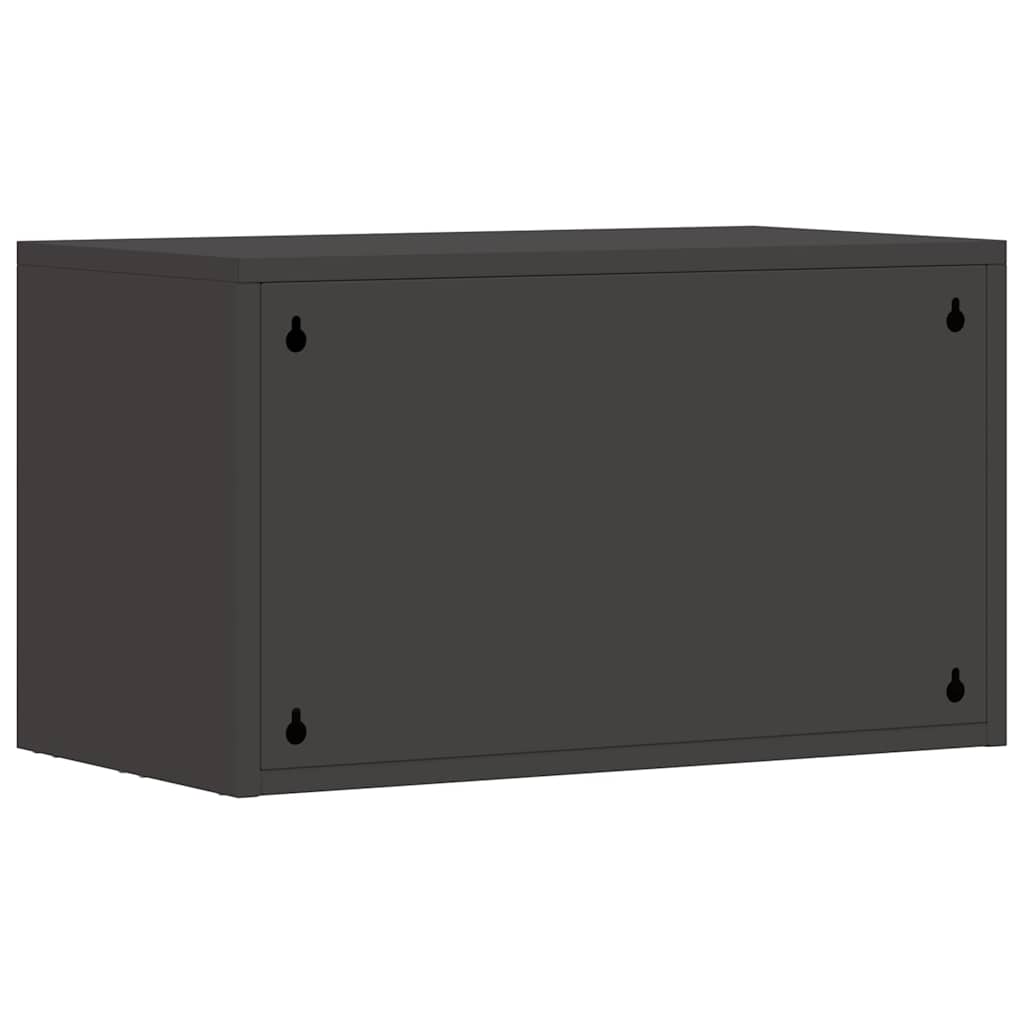 Ντουλάπι τοίχου για γκαράζ Μαύρο 60 x 33 x 35 εκ - Pakobazaar