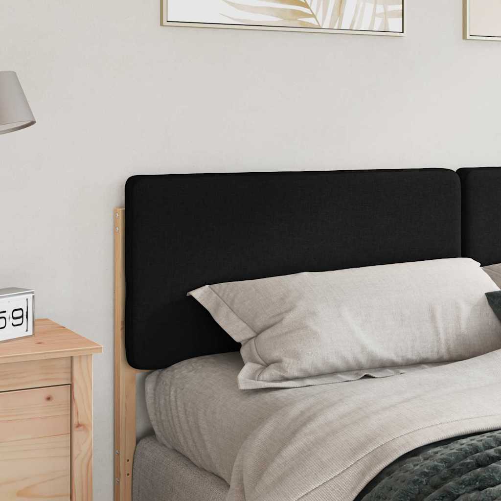 Ταπετσαρισμένο κεφαλάρι με κεφαλάρι Καφέ και Μαύρο 180 cm