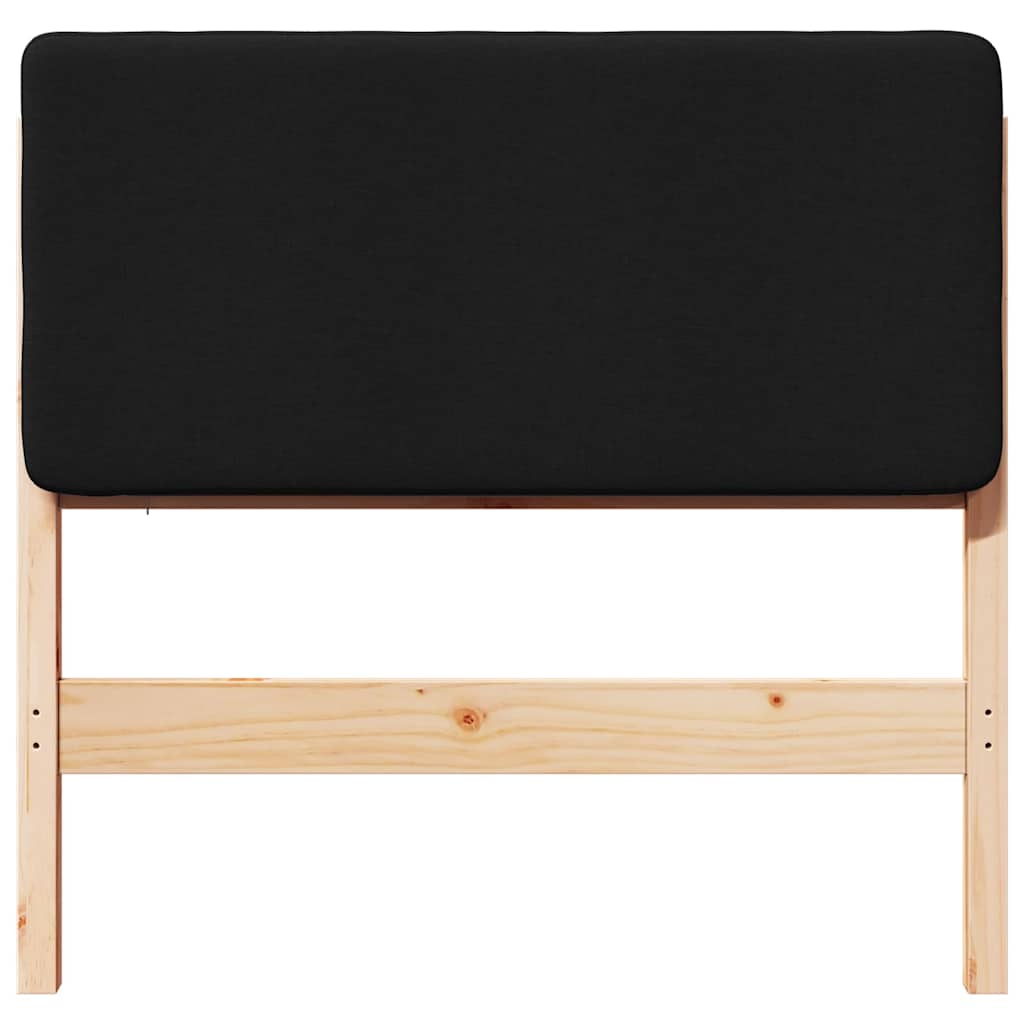 Ταπετσαρισμένο κεφαλάρι με κεφαλάρι Καφέ και Μαύρο 90 cm - Pakobazaar