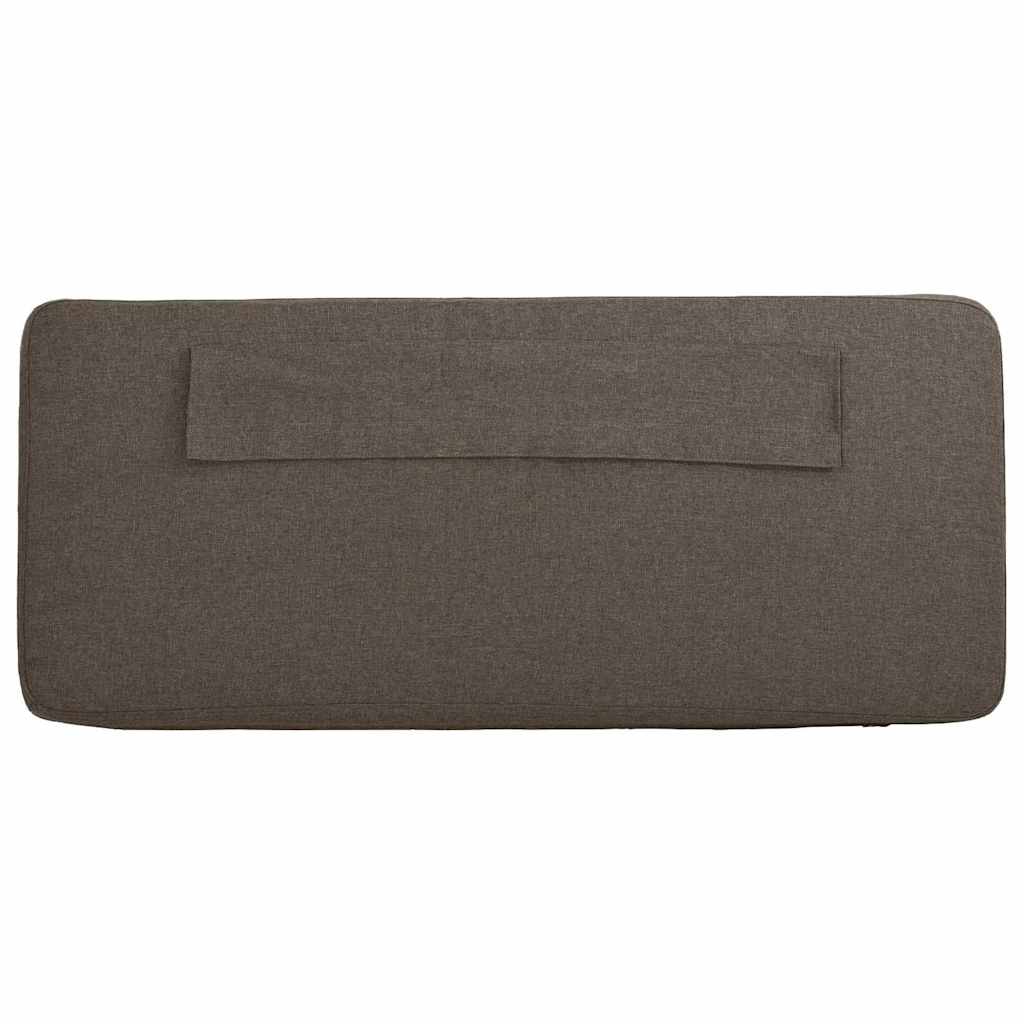 Ταπετσαρισμένο κεφαλάρι με κεφαλάρι Καφέ και Ταπεί 75 cm