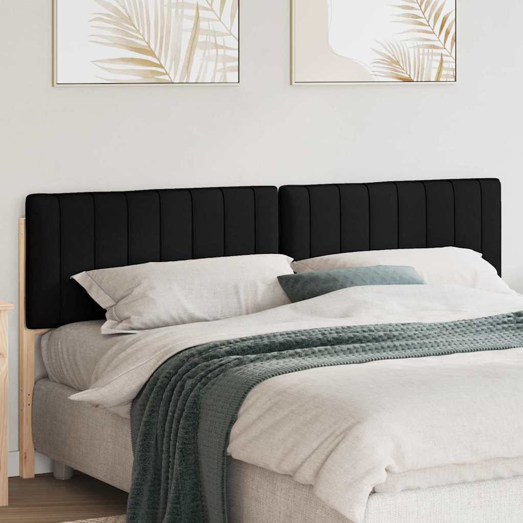 Ταπετσαρισμένο κεφαλάρι με κεφαλάρι Καφέ και Μαύρο 200 cm