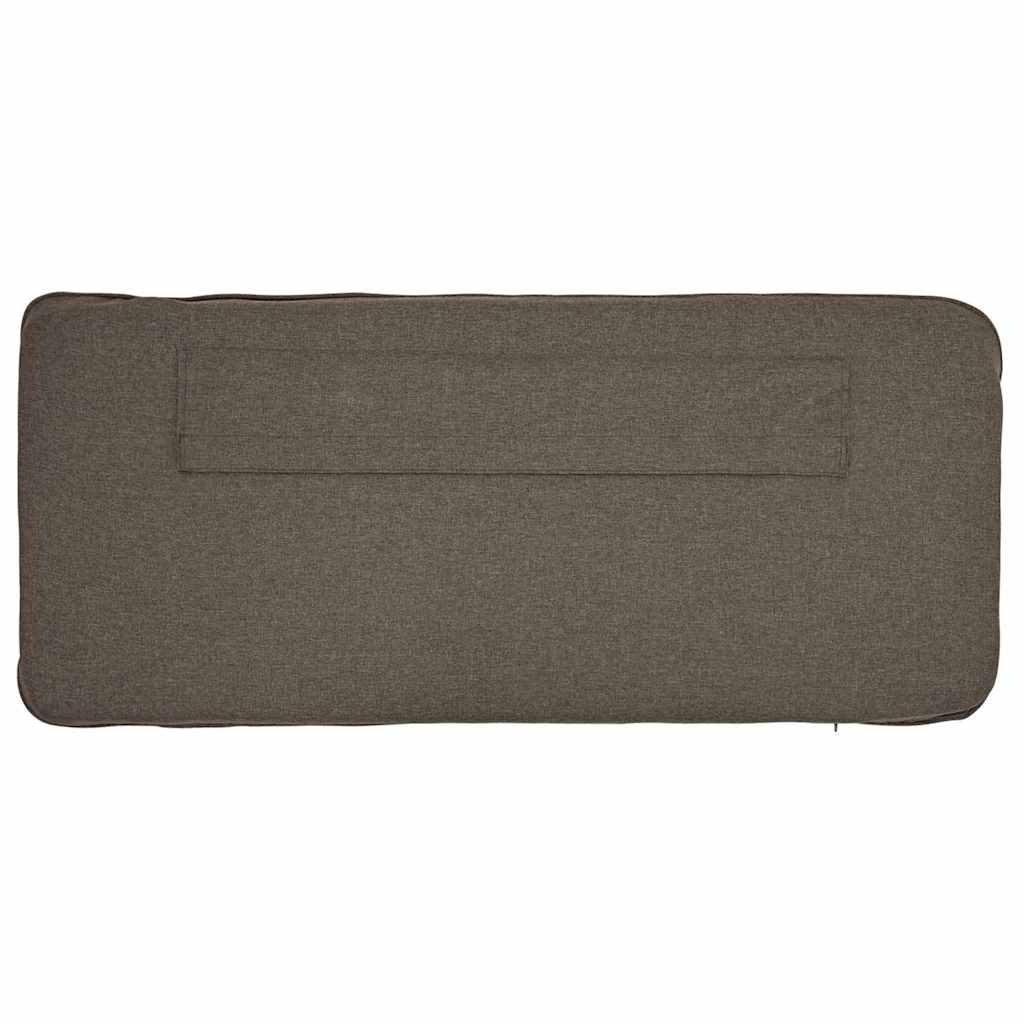 Ταπετσαρισμένο κεφαλάρι με κεφαλάρι Καφέ και Ταπεί 80 cm