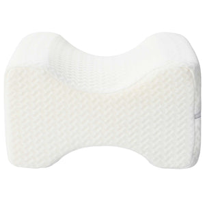 Knee Pillow Λευκός Αφρός μνήμης και Πολυεστέρας - Pakobazaar