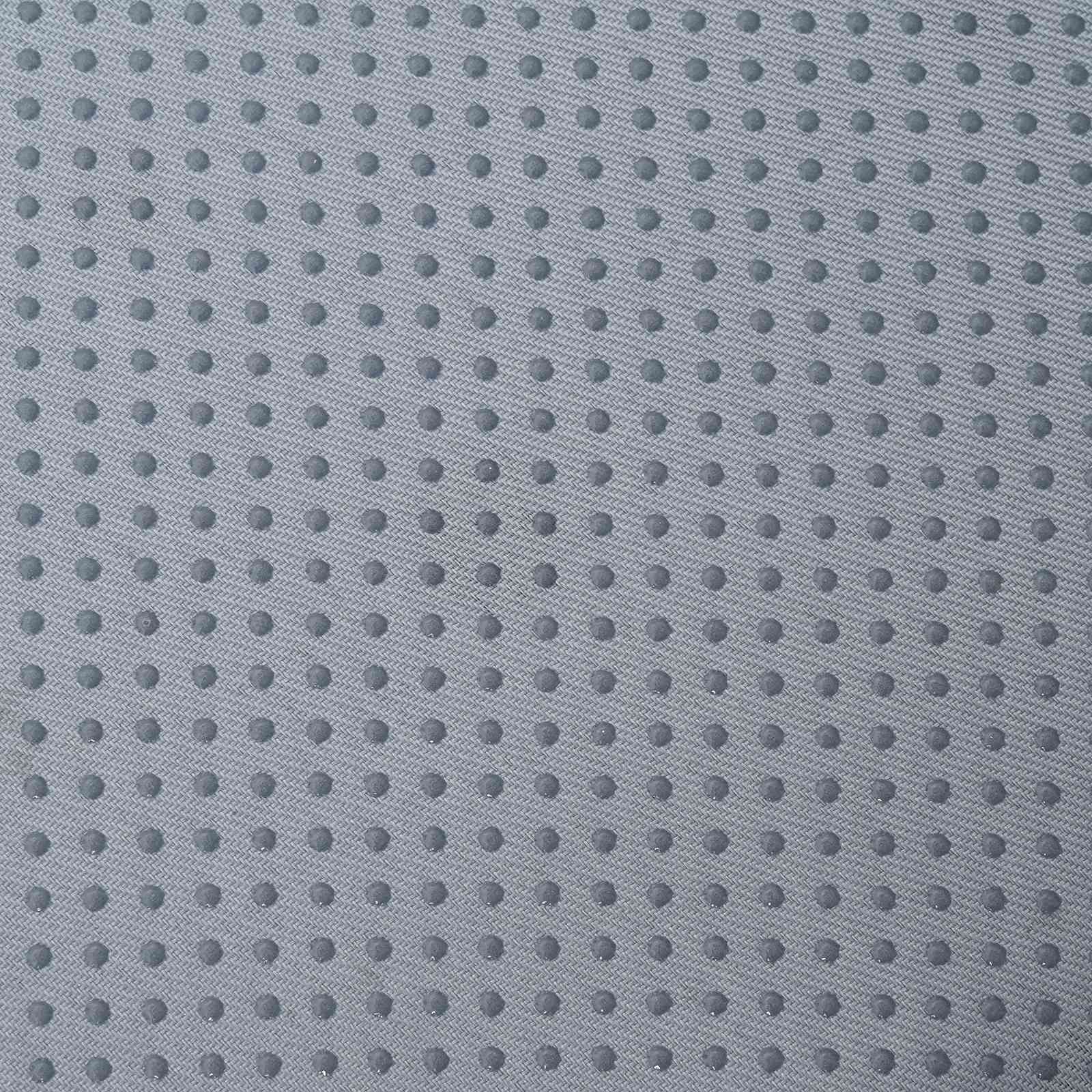 Μαξιλάρια Καθίσματος Μονόχρωμο Γκρι 47 x 37 x 8 εκ Αφρός Μνήμης - Pakobazaar