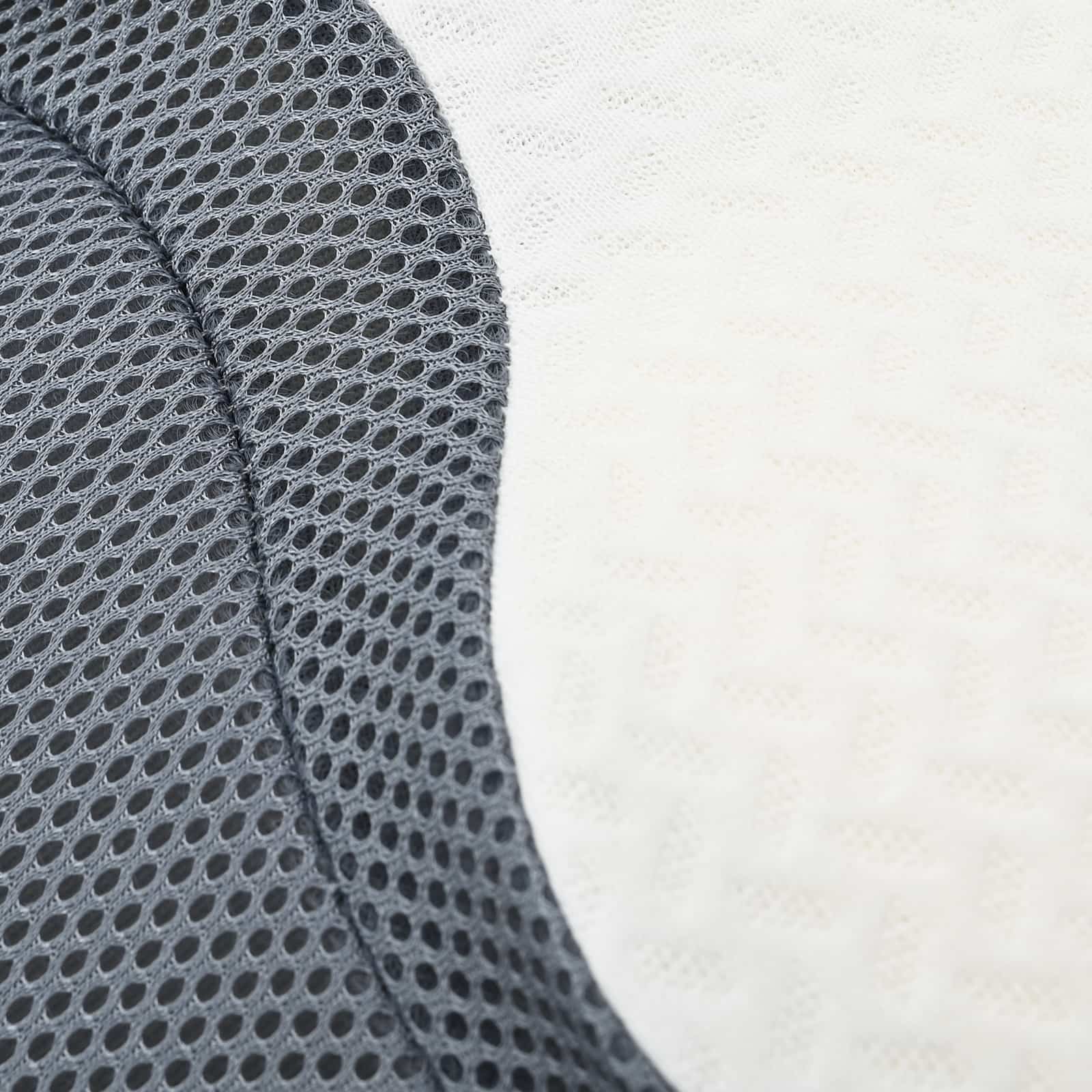 Μαξιλάρι λαιμού Μονόχρωμο Λευκός 58 x 37,5 x 12 εκ Αφρός Μνήμης - Pakobazaar