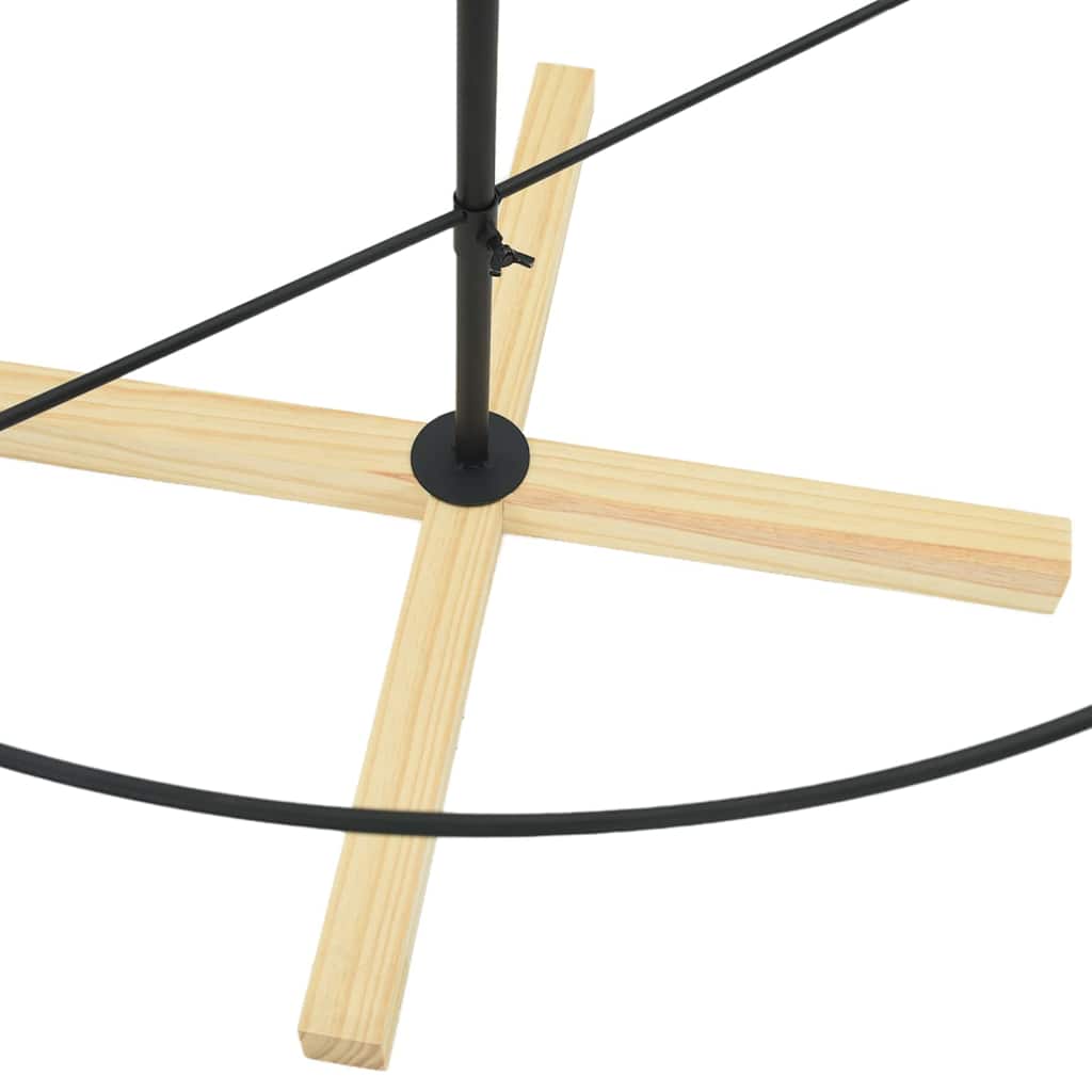 Χριστουγεννιάτικο Δέντρο Κώνος με βάση Μαύρο 180,5 cm Ατσάλι - Pakobazaar