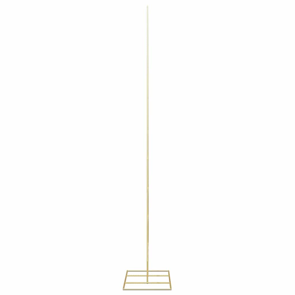 Μεταλλικό χριστουγεννιάτικο δέντρο με βάση Χρυσό 211 εκ - Pakobazaar