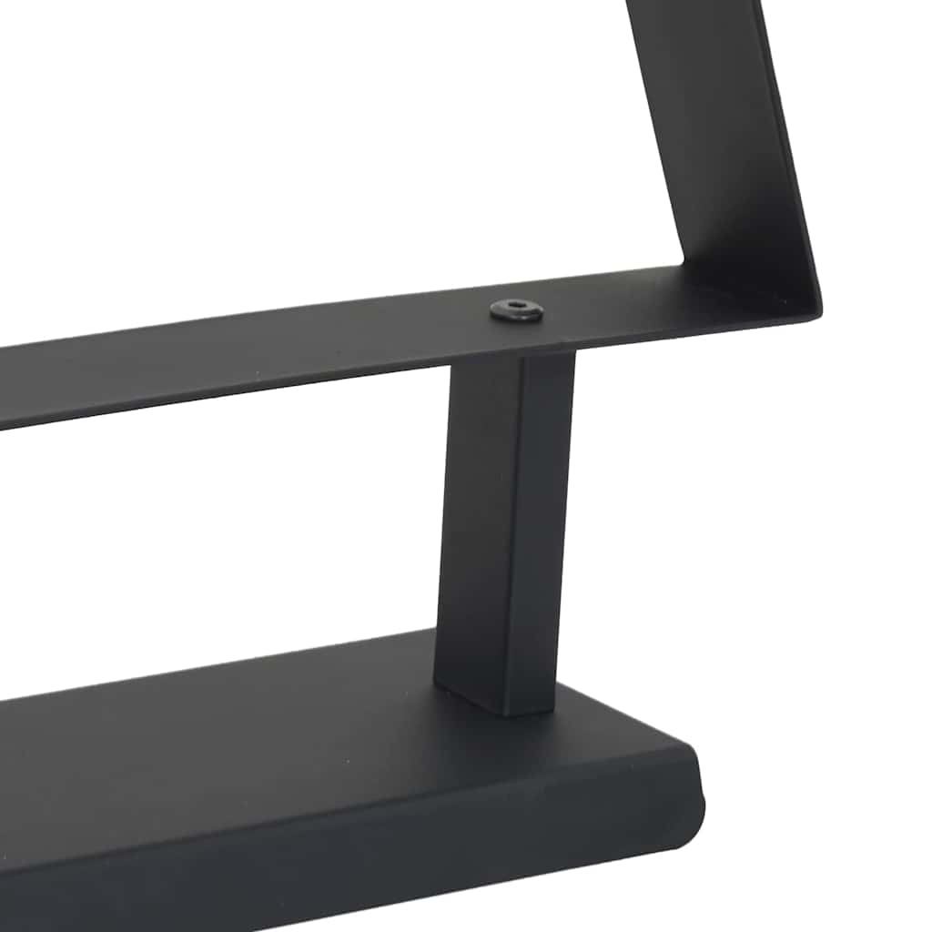 Μεταλλικό χριστουγεννιάτικο δέντρο με βάση Μαύρο 90 cm Ατσάλι