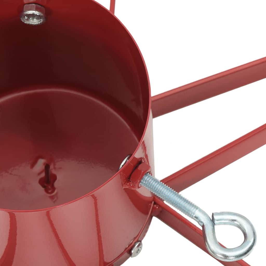 Βάση Χριστουγεννιάτικου Δέντρου 1.73 Κόκκινο 50 x 50 x 15,5 εκ.