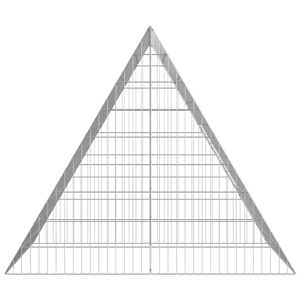 Κλουβί για κότες Ασημί 110 x 100 x 85 εκ. Επικαλυμμένος Χάλυβας