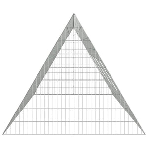 Κλουβί για κότες Ασημί 430 x 100 x 85 εκ. Γαλβανισμένος Χάλυβας