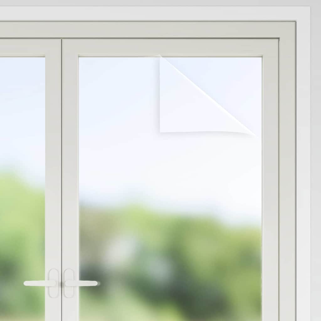 Στατική μεμβράνη για παράθυρα Γκρι με Θολό Εφέ 45 x 2000 cm PVC