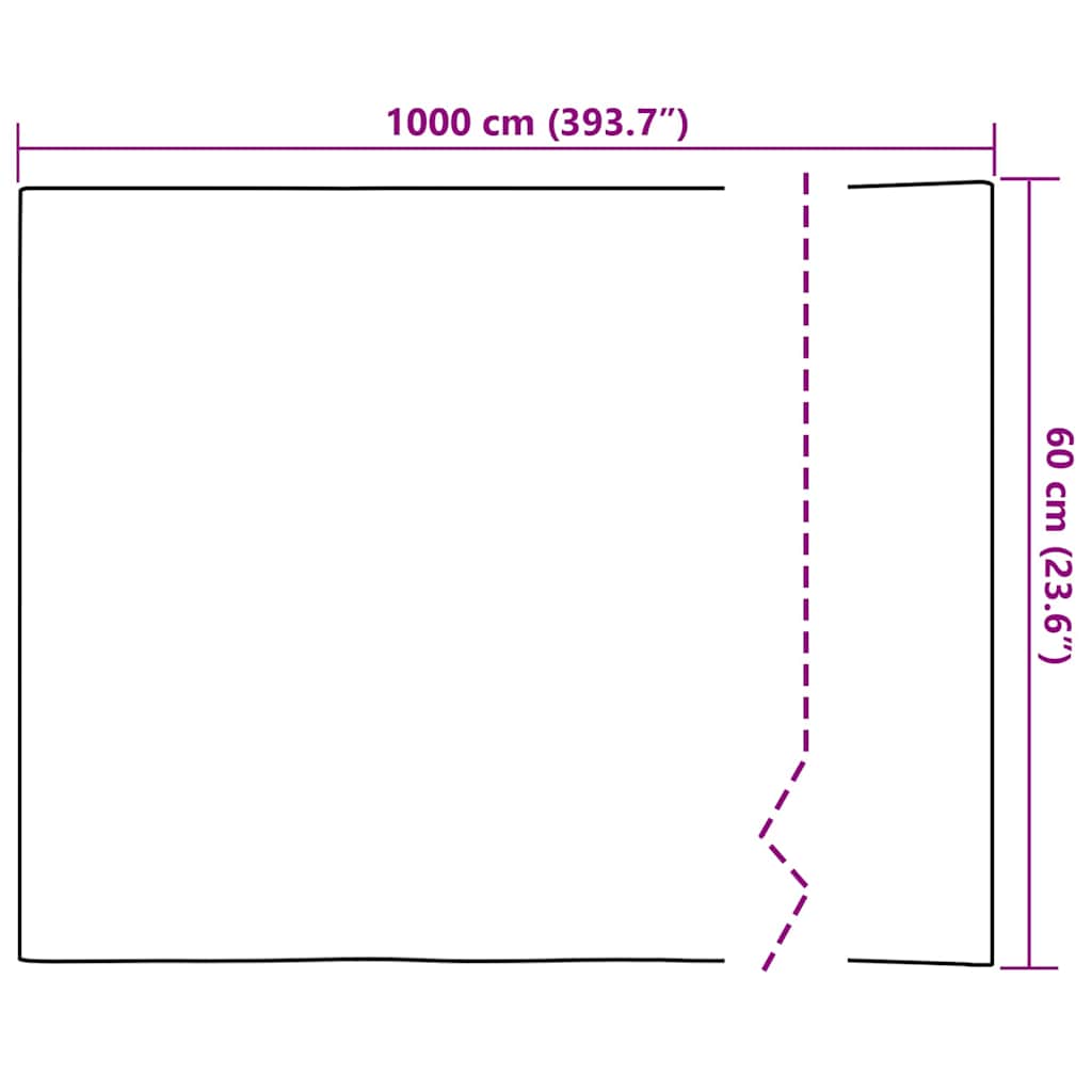 Στατική Μεμβράνη Παράθυρου 60 x 1000 cm PVC - Pakobazaar