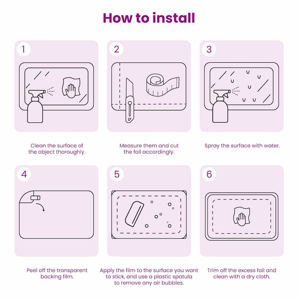 Στατική Μεμβράνη Παράθυρου 90 x 500 cm PVC - Pakobazaar