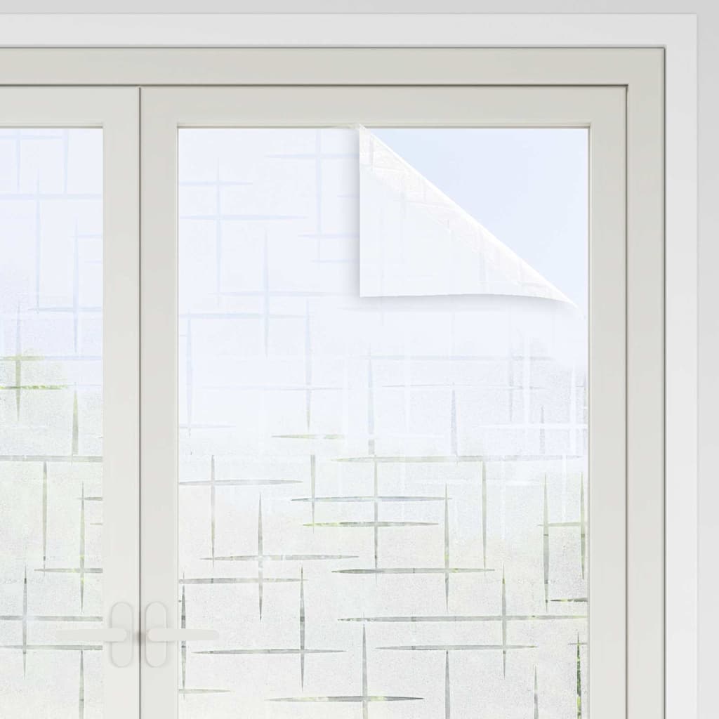 Στατική μεμβράνη για παράθυρα Μοτίβο Αστεριού 45 x 500 cm PVC