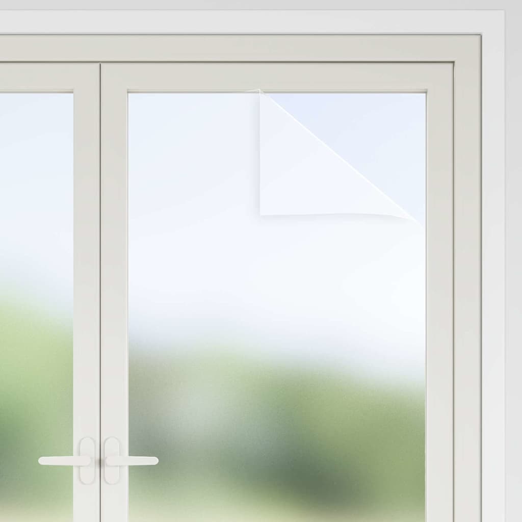 Αυτοκόλλητη Μεμβράνη Παράθυρου Λευκό με Θολό Εφέ 60 x 2000 cm