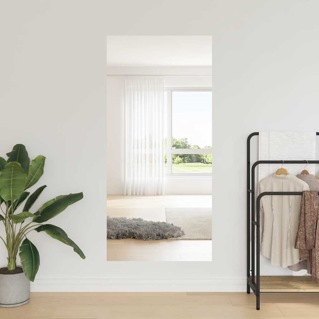 Αυτοκόλλητη ταινία καθρέφτη 60 x 200 εκ 2 pcs Ασημί PET - Pakobazaar