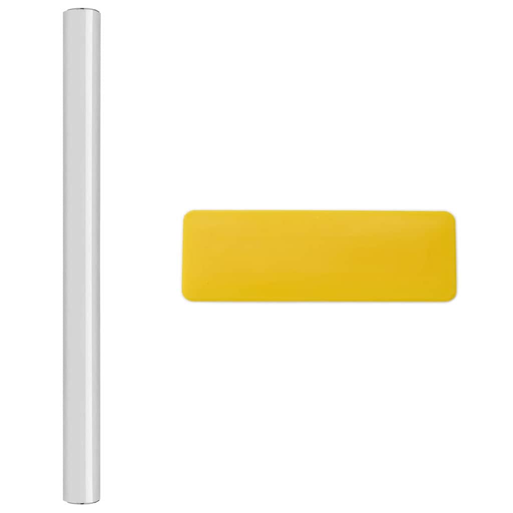 Αυτοκόλλητη ταινία καθρέφτη Ασημί 90 x 500 cm PET - Pakobazaar