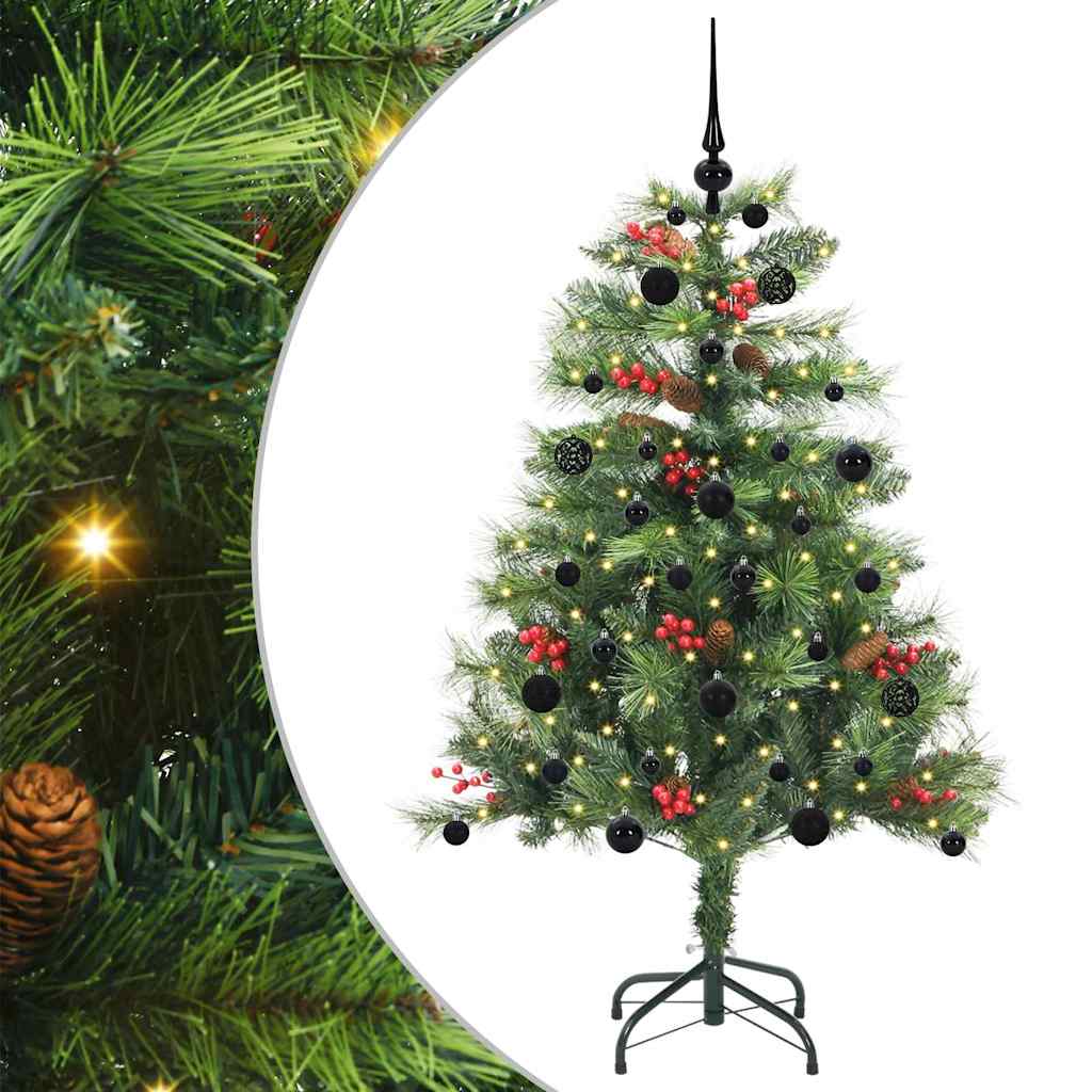 Τεχνητό Χριστουγεννιάτικο Δέντρο Πράσινο 150 cm PVC και Μέταλλο - Pakobazaar