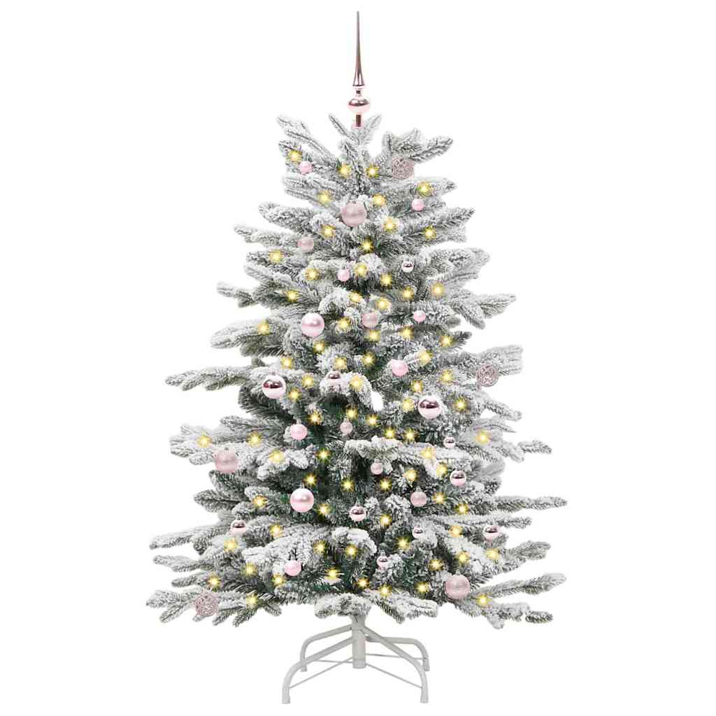Τεχνητό Χριστουγεννιάτικο Δέντρο με Άξονα Λευκό 150 cm