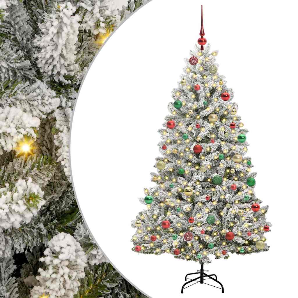 Τεχνητό Χριστουγεννιάτικο Δέντρο 180 cm 300 LED Θερμό λευκό