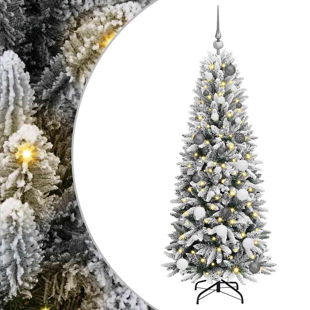 Τεχνητό Χριστουγεννιάτικο Δέντρο με 150 LED Λευκό 150 cm