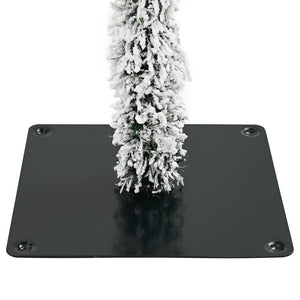 Χριστουγεννιάτικο Δέντρο με 150 LED Λευκό 120 cm ΠΕ και Ατσάλι - Pakobazaar