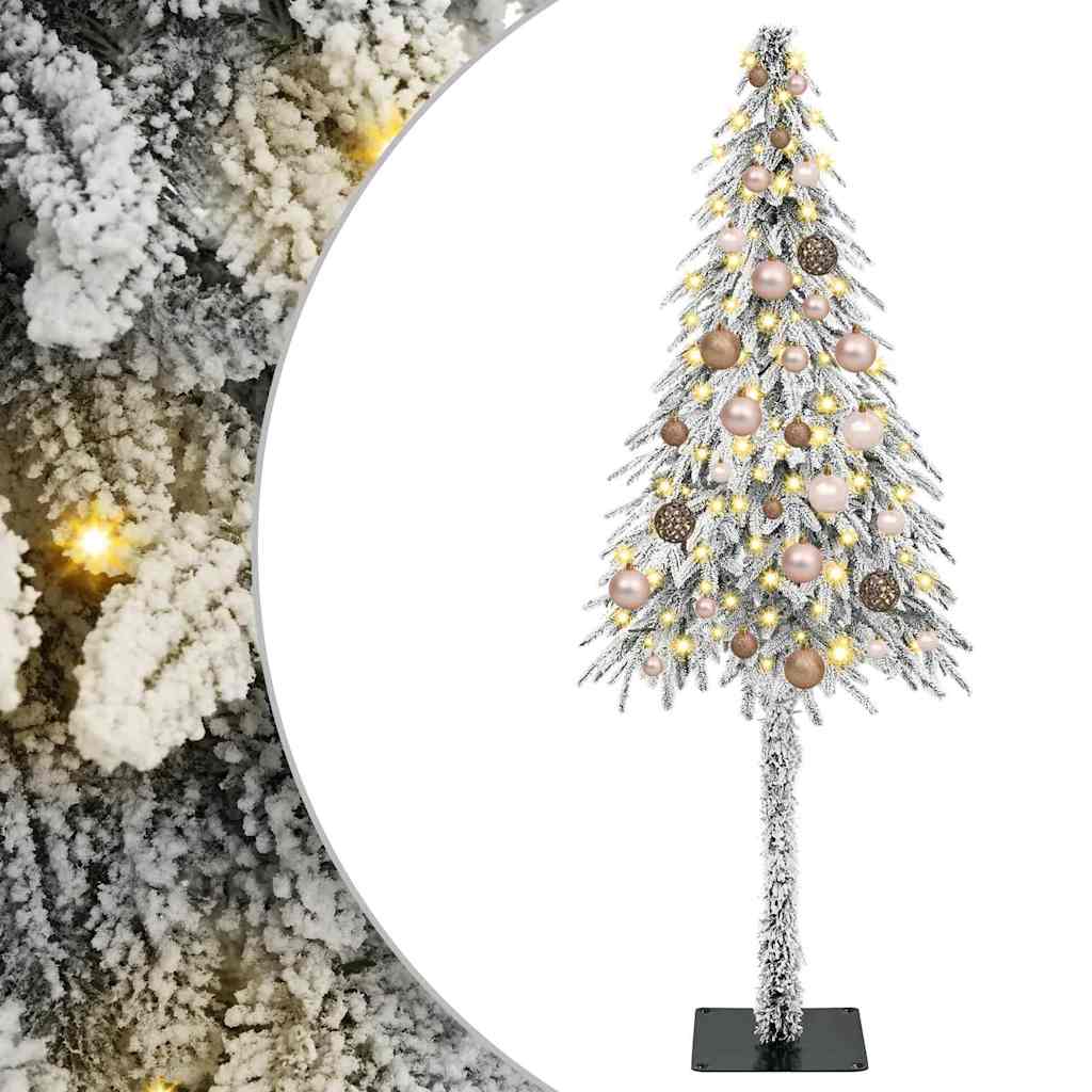 Χριστουγεννιάτικο Δέντρο με 150 LED Λευκό 150 cm ΠΕ και Ατσάλι