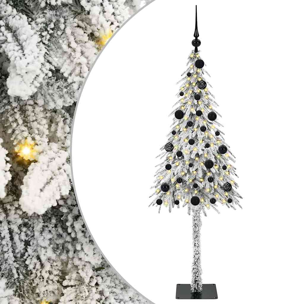 Χριστουγεννιάτικο Δέντρο με 150 LED Λευκό 150 cm ΠΕ και Ατσάλι