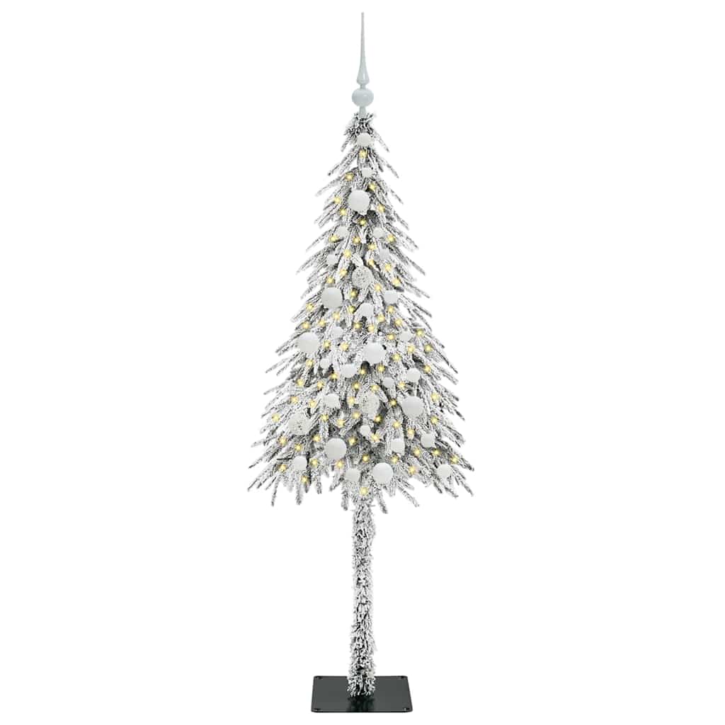 Χριστουγεννιάτικο Δέντρο με 150 LED Λευκό 150 cm ΠΕ και Ατσάλι