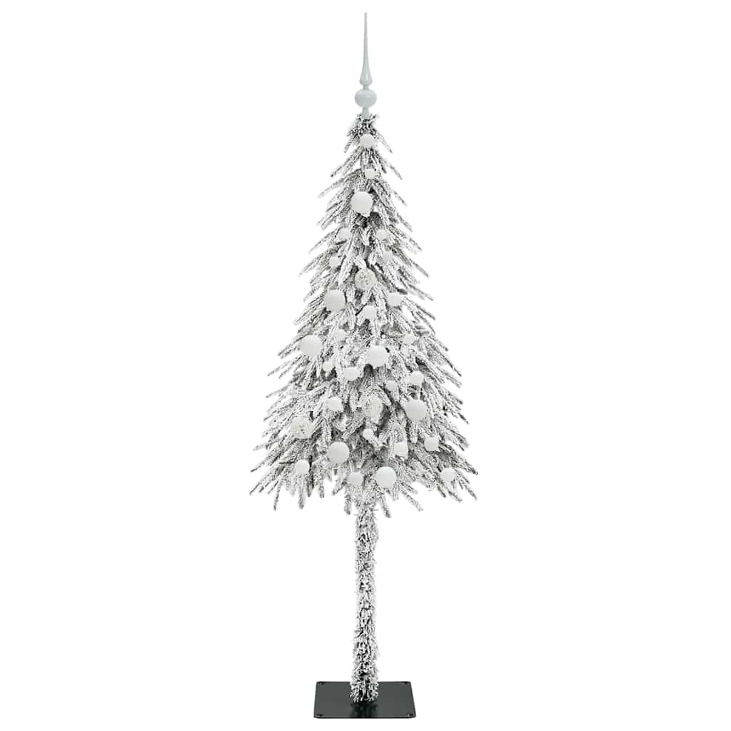 Χριστουγεννιάτικο Δέντρο με 150 LED Λευκό 150 cm ΠΕ και Ατσάλι