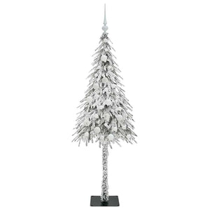 Χριστουγεννιάτικο Δέντρο με 150 LED Λευκό 150 cm ΠΕ και Ατσάλι