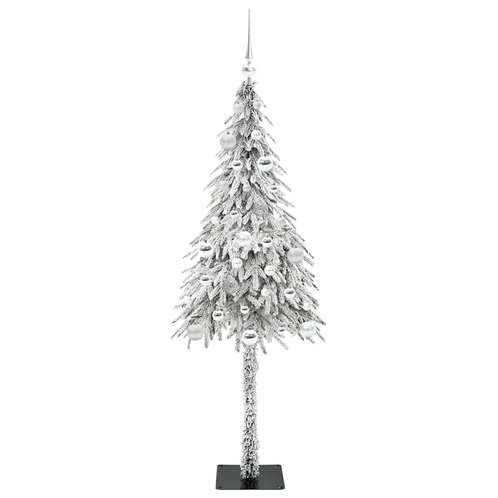 Χριστουγεννιάτικο Δέντρο με 150 LED Λευκό 150 cm ΠΕ και Ατσάλι