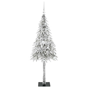 Χριστουγεννιάτικο Δέντρο με 150 LED Λευκό 150 cm ΠΕ και Ατσάλι