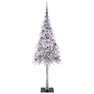 Χριστουγεννιάτικο Δέντρο με 150 LED Λευκό 150 cm ΠΕ και Ατσάλι