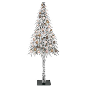 Χριστουγεννιάτικο Δέντρο με 300 LED Λευκό 180 cm ΠΕ και Ατσάλι