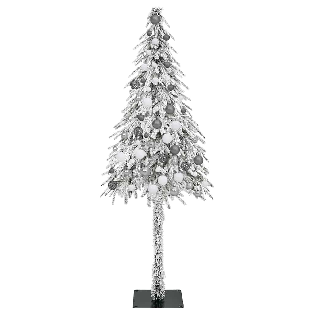 Χριστουγεννιάτικο Δέντρο με 300 LED Λευκό 180 cm ΠΕ και Ατσάλι