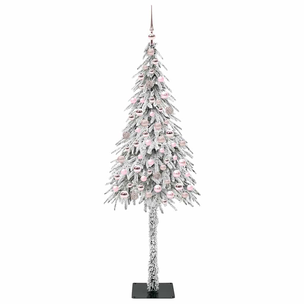 Χριστουγεννιάτικο Δέντρο με 300 LED Λευκό 180 cm ΠΕ και Ατσάλι