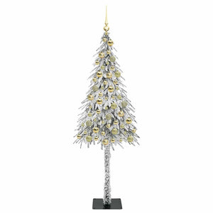 Χριστουγεννιάτικο Δέντρο με 300 LED Λευκό 180 cm ΠΕ και Ατσάλι