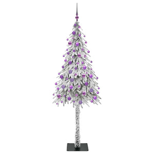 Χριστουγεννιάτικο Δέντρο με 300 LED Λευκό 180 cm ΠΕ και Ατσάλι