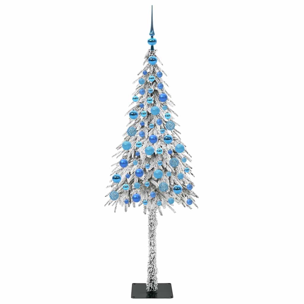 Χριστουγεννιάτικο Δέντρο με 300 LED Λευκό 180 cm ΠΕ και Ατσάλι
