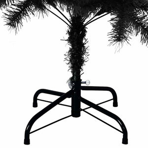 Χριστουγεννιάτικο Δέντρο Μαύρο 150 cm PVC