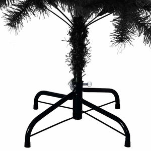 Χριστουγεννιάτικο Δέντρο Μαύρο 150 cm PVC