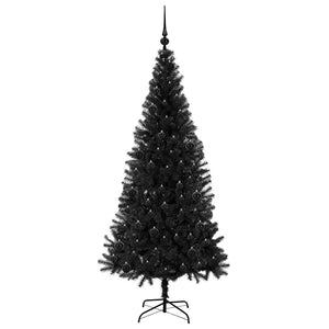 Χριστουγεννιάτικο Δέντρο Μαύρο 180 cm PVC