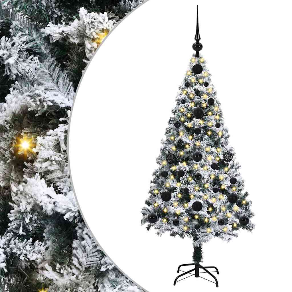Τεχνητό Χριστουγεννιάτικο Δέντρο με 150 LED Λευκό 120 cm