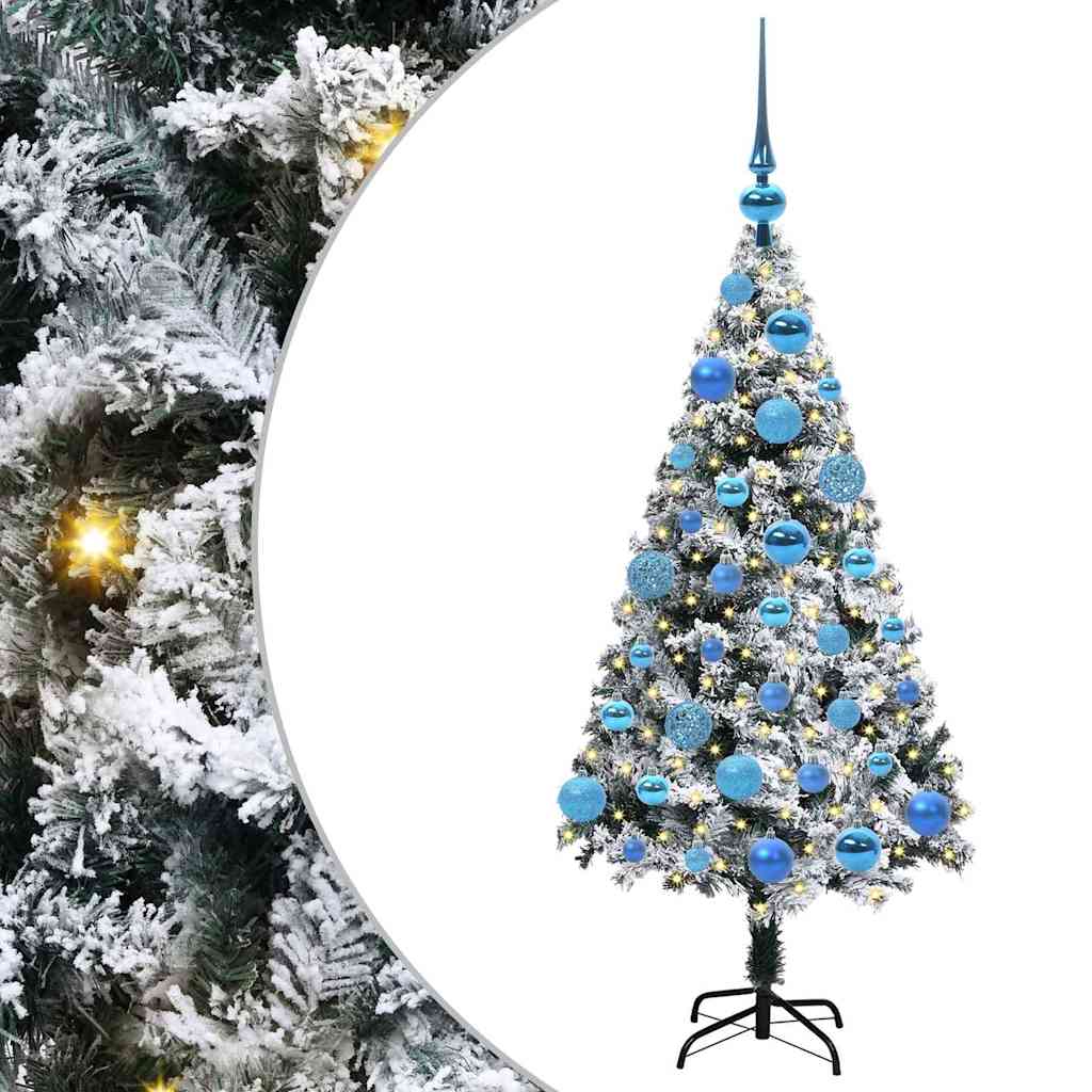 Τεχνητό Χριστουγεννιάτικο Δέντρο με 150 LED Λευκό 120 cm
