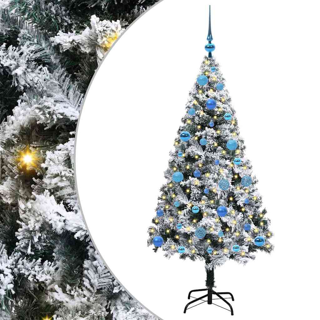 Τεχνητό Χριστουγεννιάτικο Δέντρο με 150 LED Λευκό 150 cm