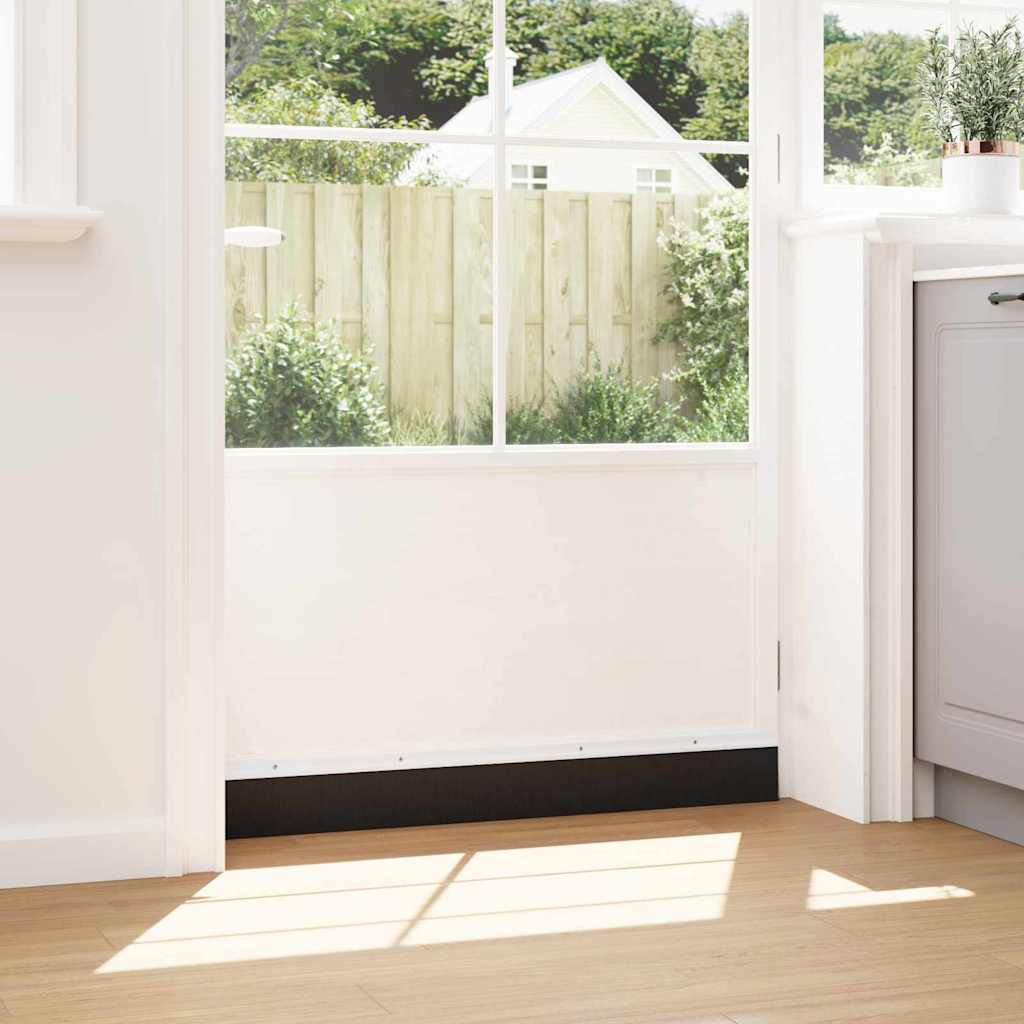 Σφραγίδες πόρτας με βούρτσες που προσαρτώνται 2 pcs Λευκό