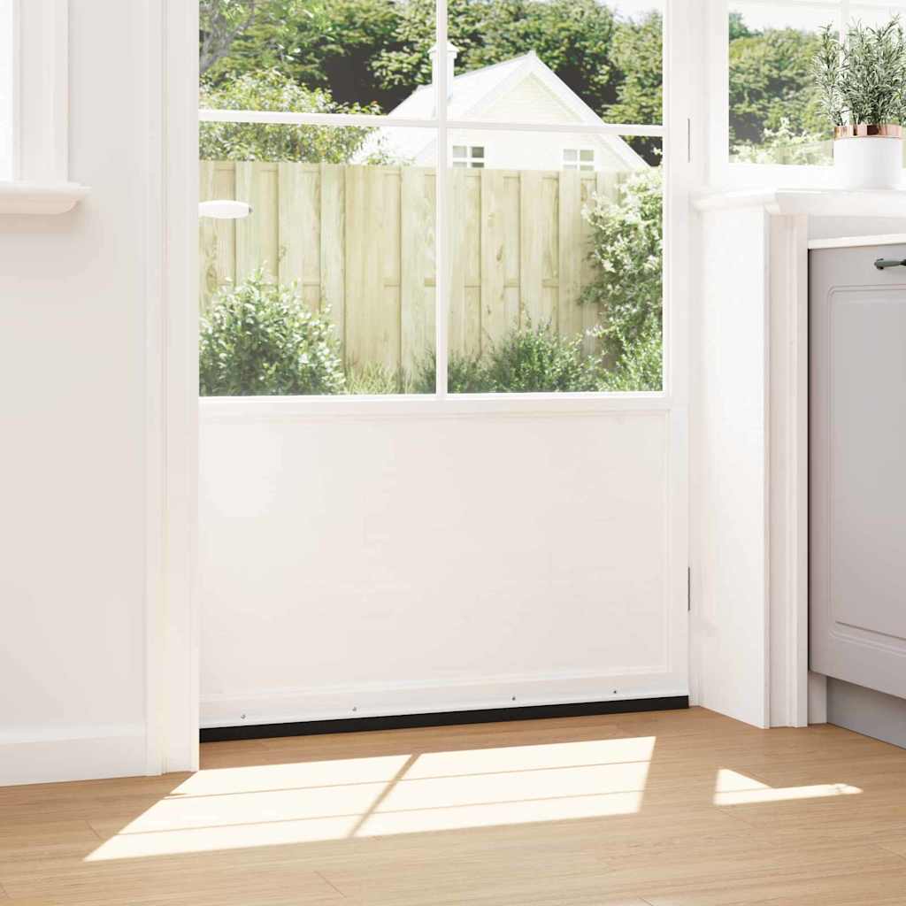 Σφραγίδες πόρτας με βούρτσες που προσαρτώνται 6 pcs Λευκό